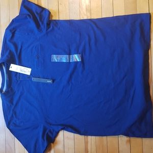 Claiborne slim fit stretch short sleeve tee short men's size Large